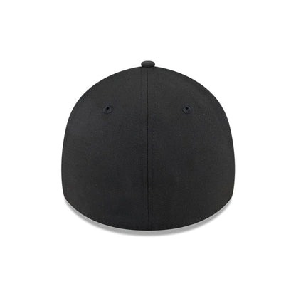 This is a New York Yankees MLB Lifestyle Black 39THIRTY Stretch Fit Cap 7