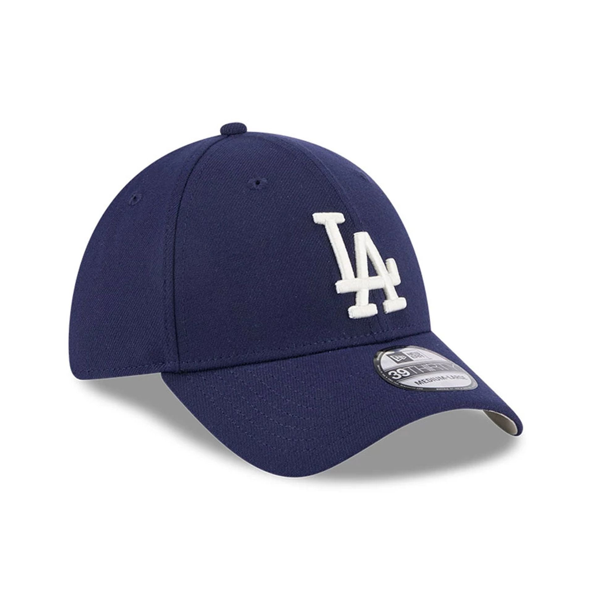 This is a LA Dodgers MLB Lifestyle Navy 39THIRTY Stretch Fit Cap 4