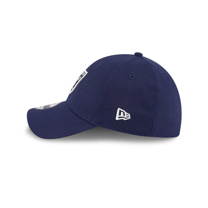 This is a Las Vegas Raiders NFL Lifestyle Navy 39THIRTY Stretch Fit Cap 5