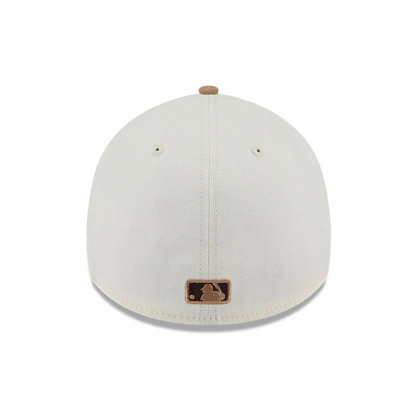 Pictured is this MLB Sandy Bay LA Dodgers 39THIRTY A-Frame Stretch Fit cap in white. 7