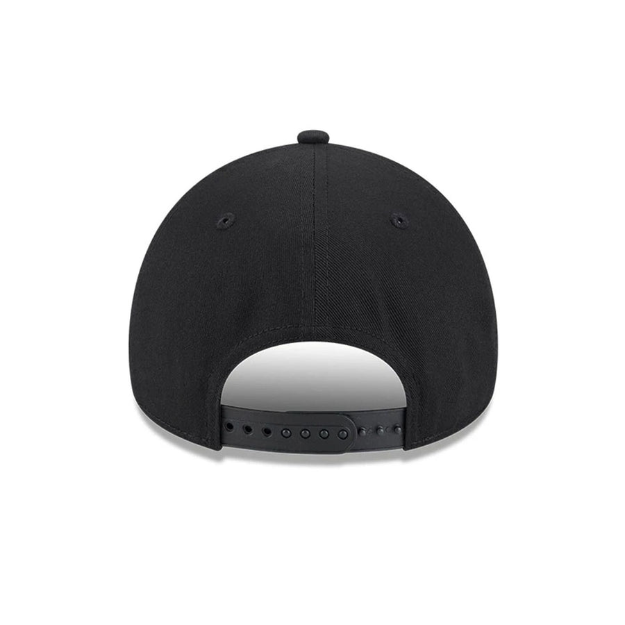 Pictured is this NHL Retro Anaheim Ducks 9FORTY A-Frame cap in black. 7