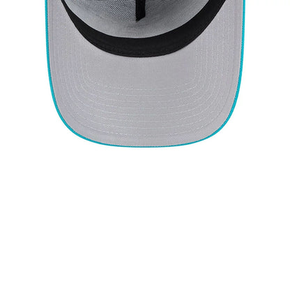 Pictured is this NHL Retro Anaheim Ducks 9FORTY A-Frame cap in burgundy. 2