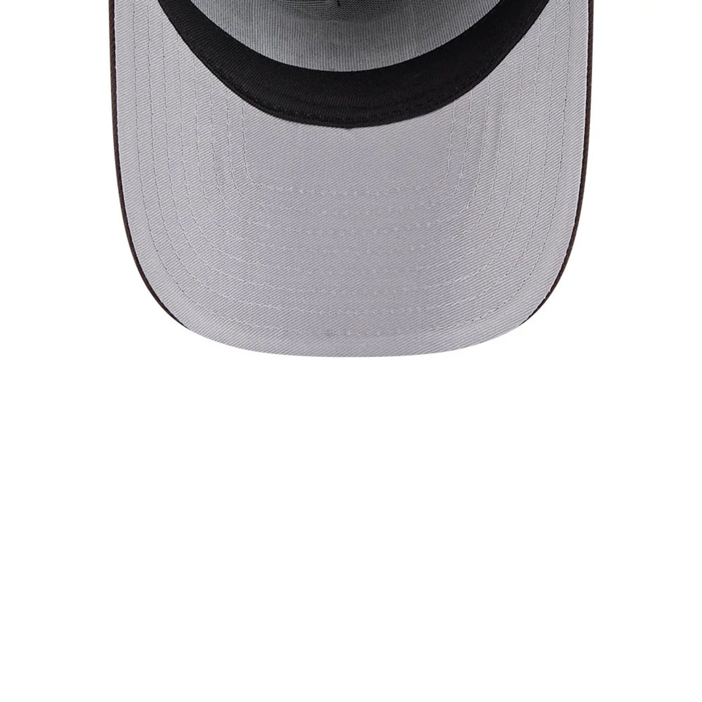 This is a Las Vegas Raiders NFL Metallic Dark Brown 9FIFTY A-Frame Snapback Adjustable Cap 2