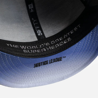 This is a Justice League Of America Black 59FIFTY Fitted Cap 8