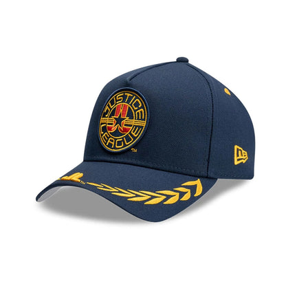 This is a Justice League Of America Dark Blue 9FORTY A-Frame Adjustable Cap 4