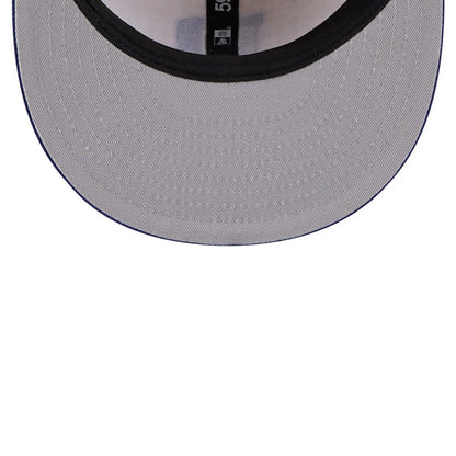 This is a Brooklyn Dodgers Wool Letterman Beige Retro Crown 59FIFTY Fitted Cap 2