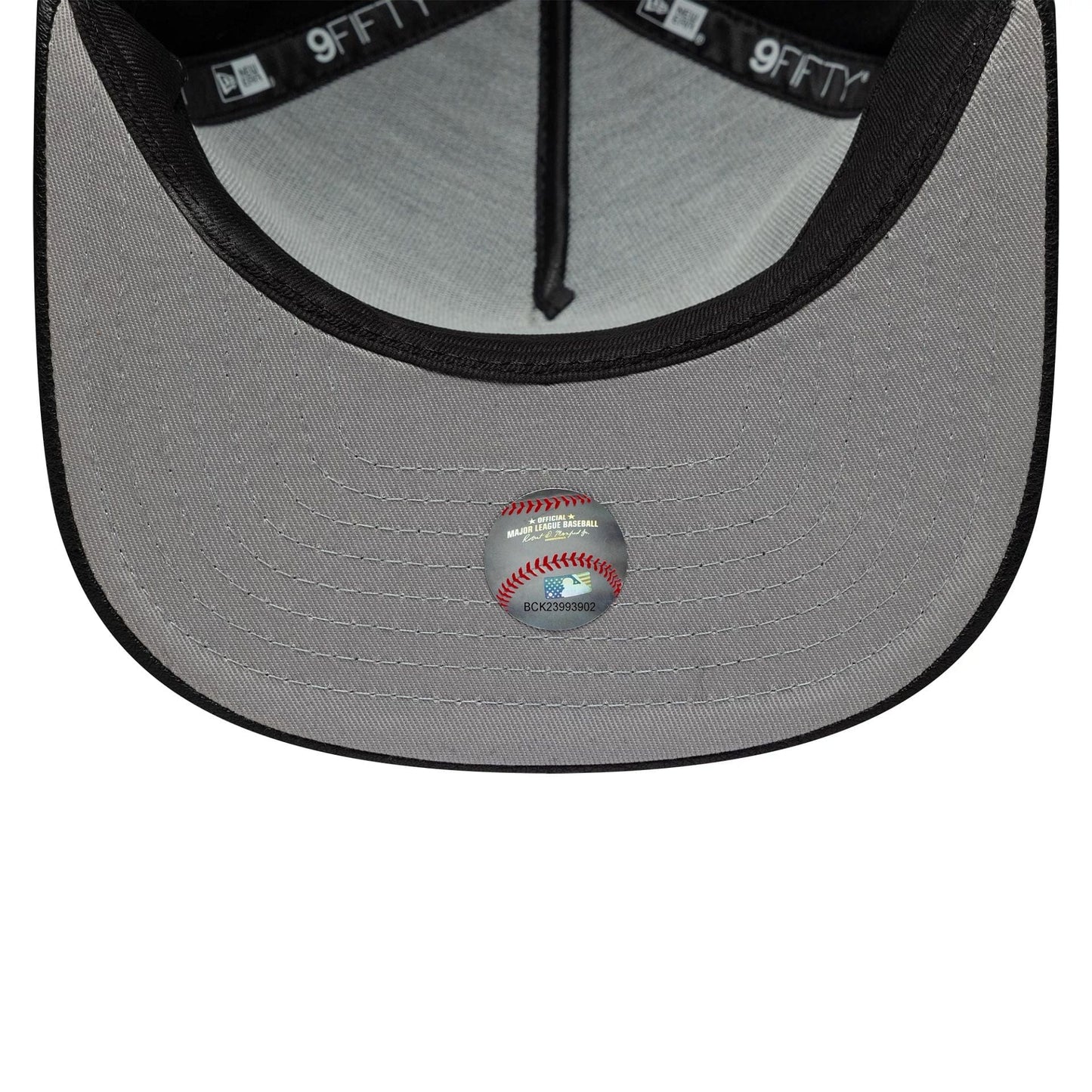 This is a Colorado Rockies Wool Letterman Black 9FIFTY A-Frame Snapback Adjustable Cap 2