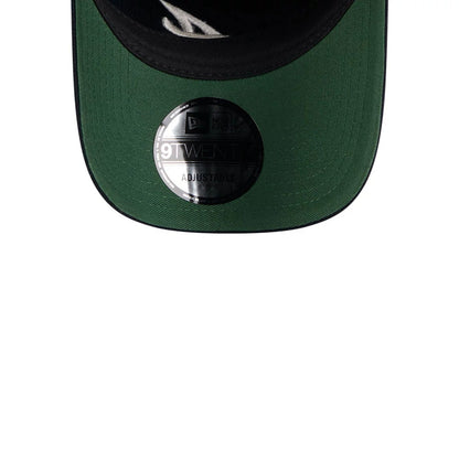 This is a Atlanta Braves Wool Letterman Navy 9TWENTY A-Frame Adjustable Cap 2