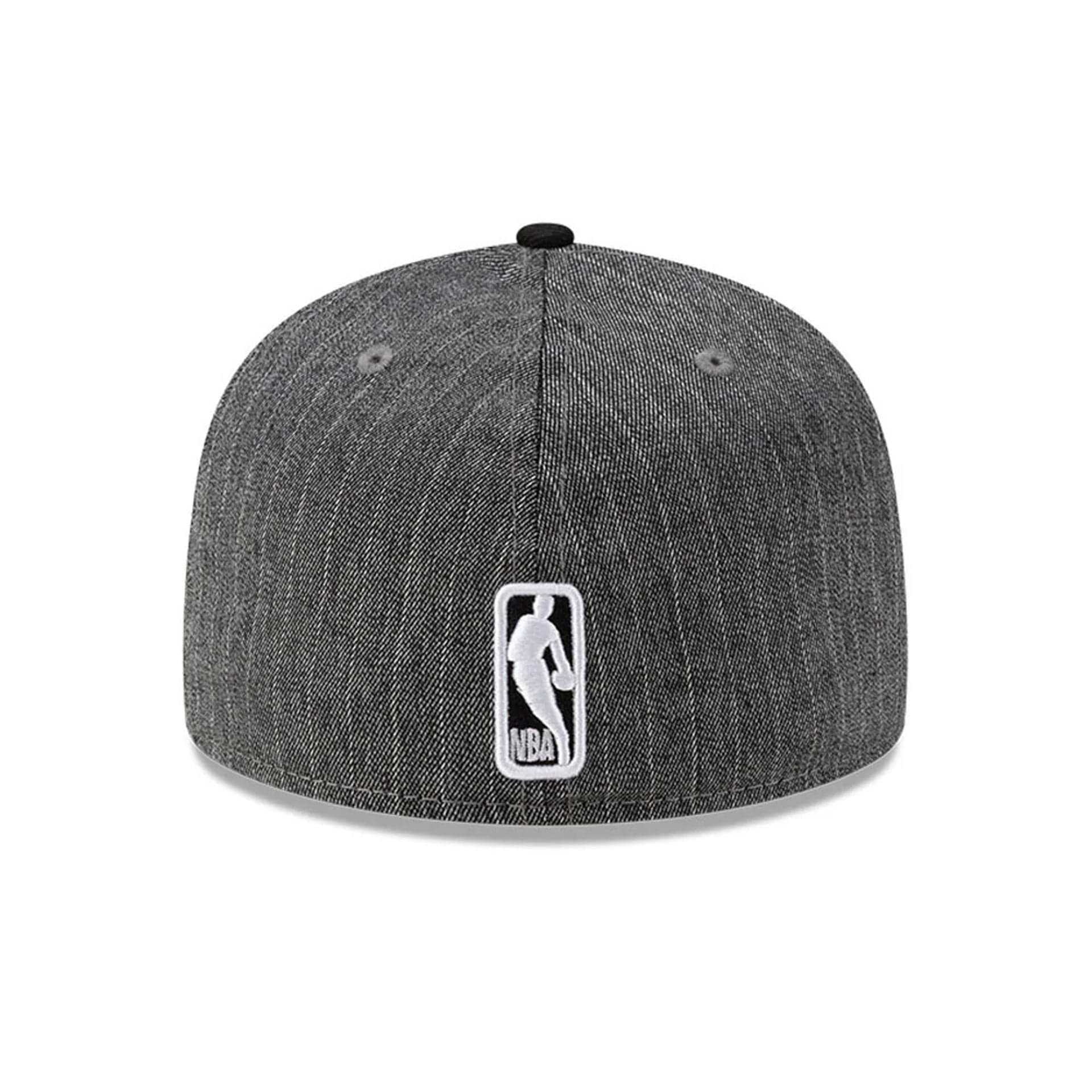 This is a LA Lakers Black Pinstripe 59FIFTY Fitted Cap 5