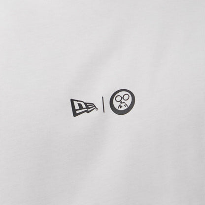 The Male model is wearing Sakamoto Days Netflix White T-Shirt  5