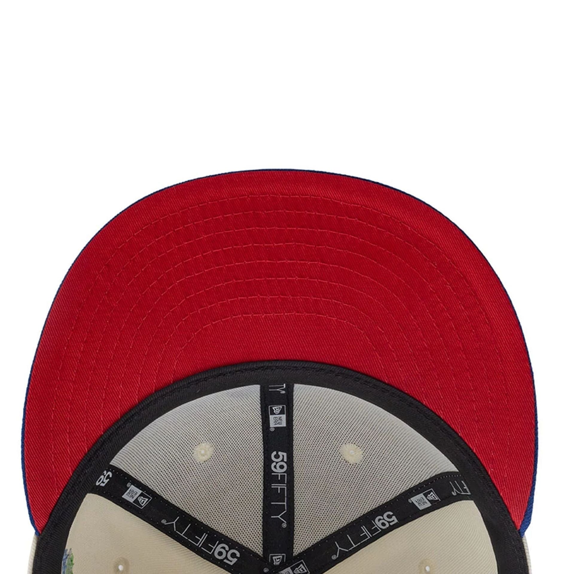 This is a New York Yankees MLB City Element Colombia Cream 59FIFTY Fitted Cap 2