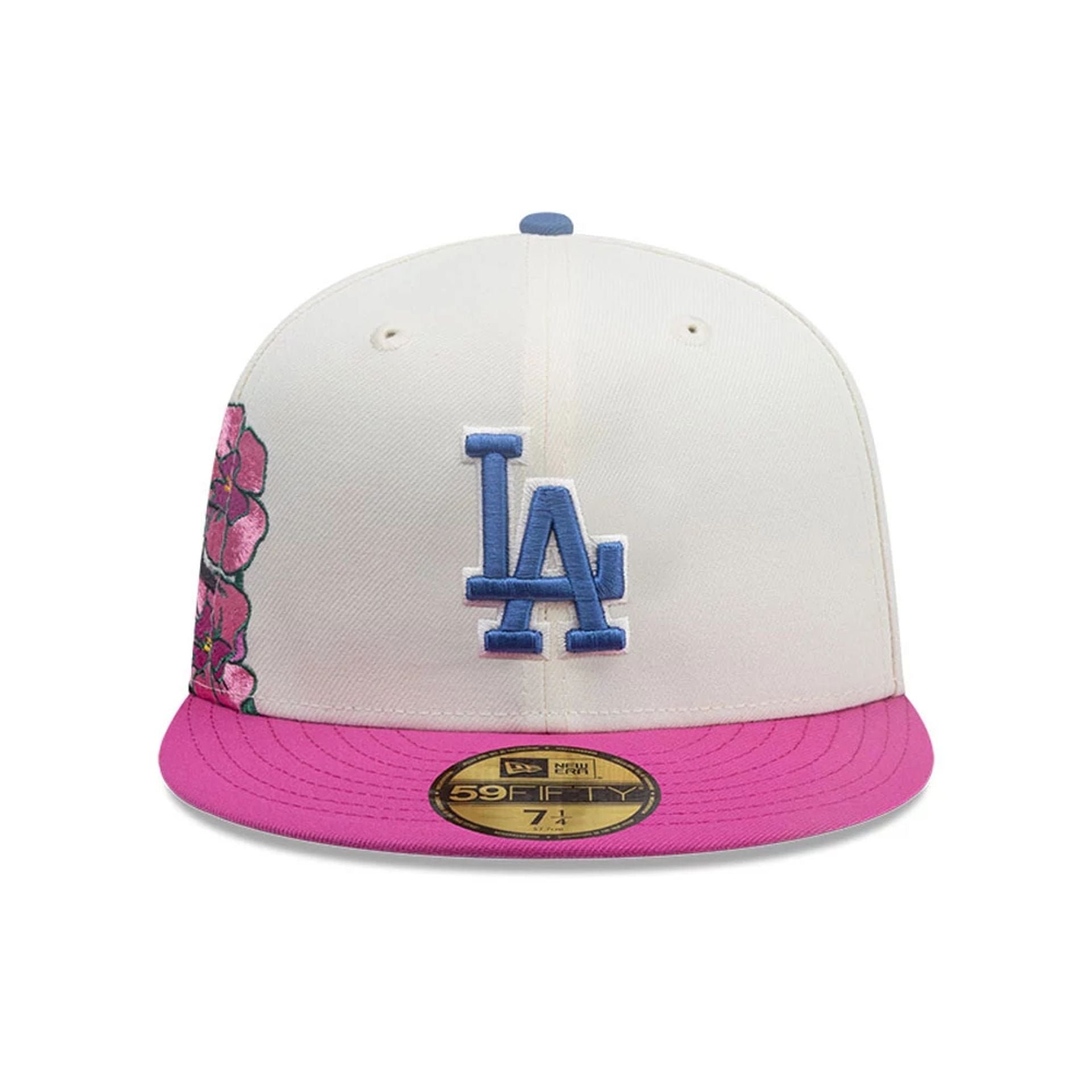 This is a LA Dodgers MLB City Element Ecuador White 59FIFTY Fitted Cap 3