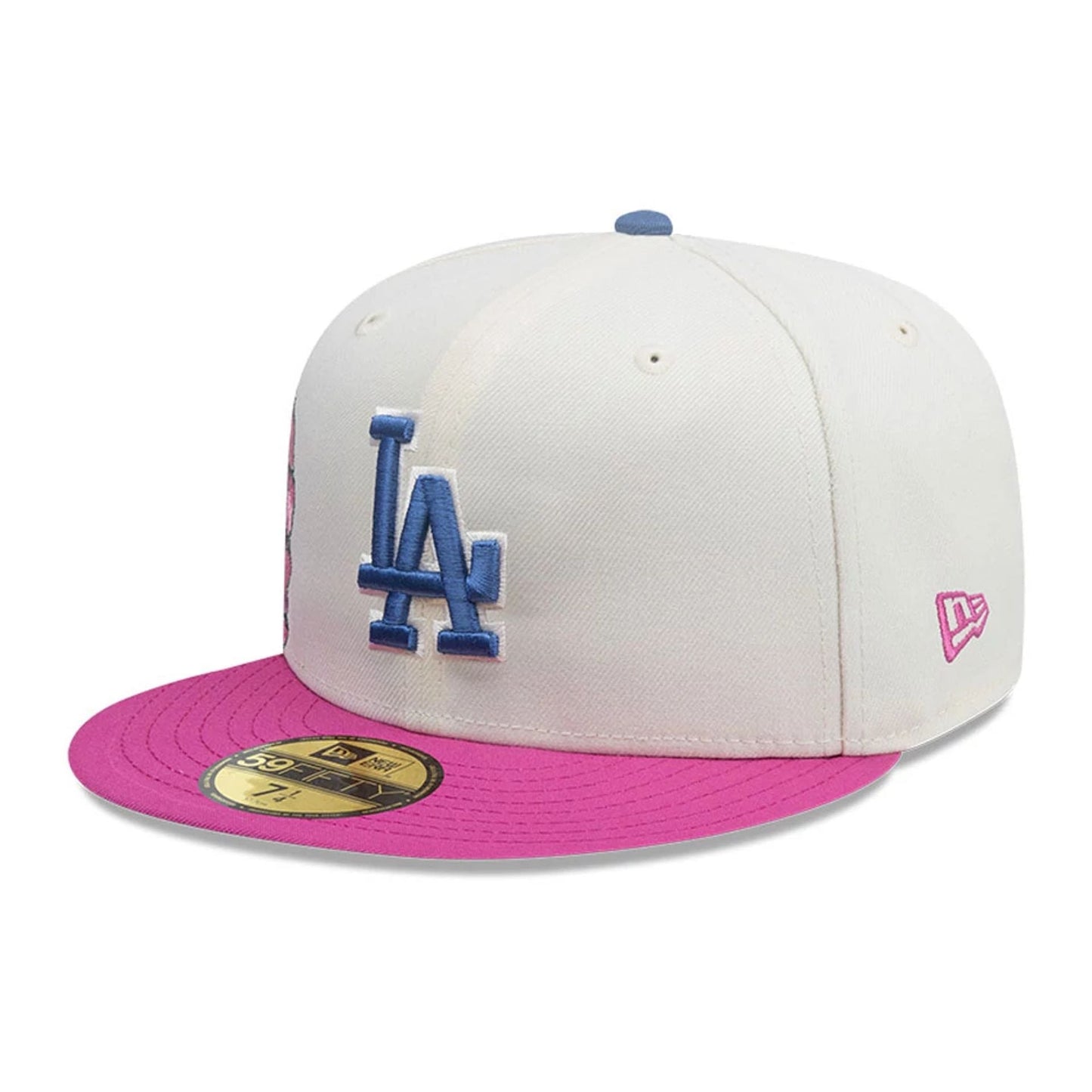 This is a LA Dodgers MLB City Element Ecuador White 59FIFTY Fitted Cap 4
