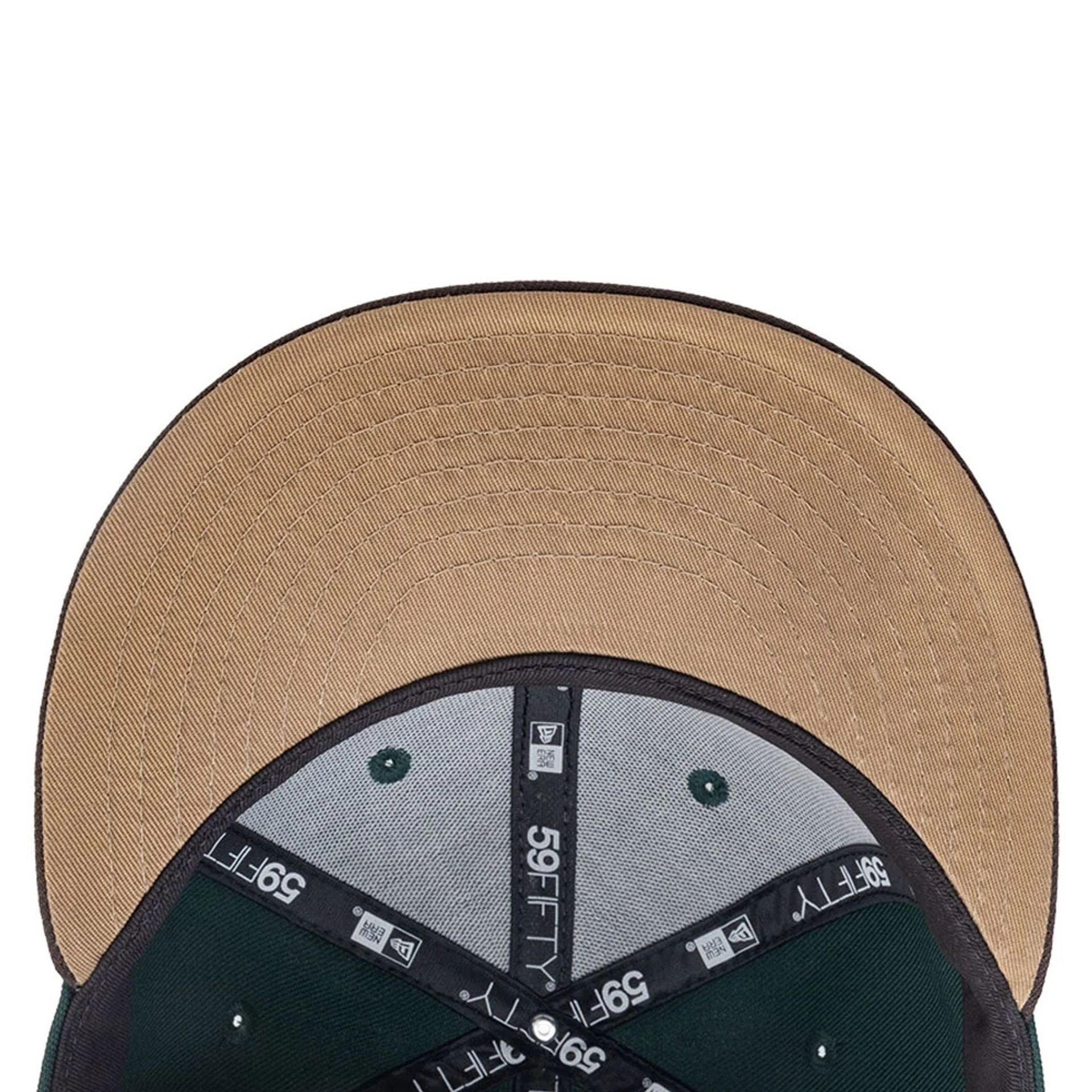 This is a LA Dodgers MLB City Element Guatemala Dark Green 59FIFTY Fitted Cap 2