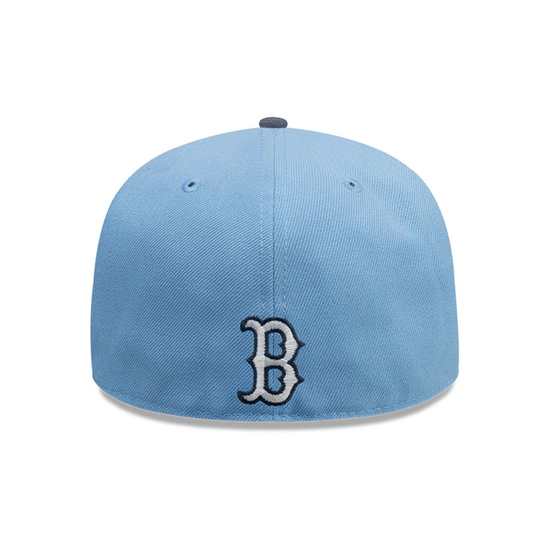 This is a Boston Red Sox MLB City Element Guatemala Pastel Blue 59FIFTY Fitted Cap 5