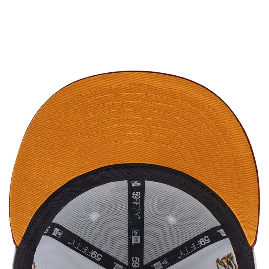 This is a LA Dodgers MLB City Element Peru White 59FIFTY Fitted Cap 2