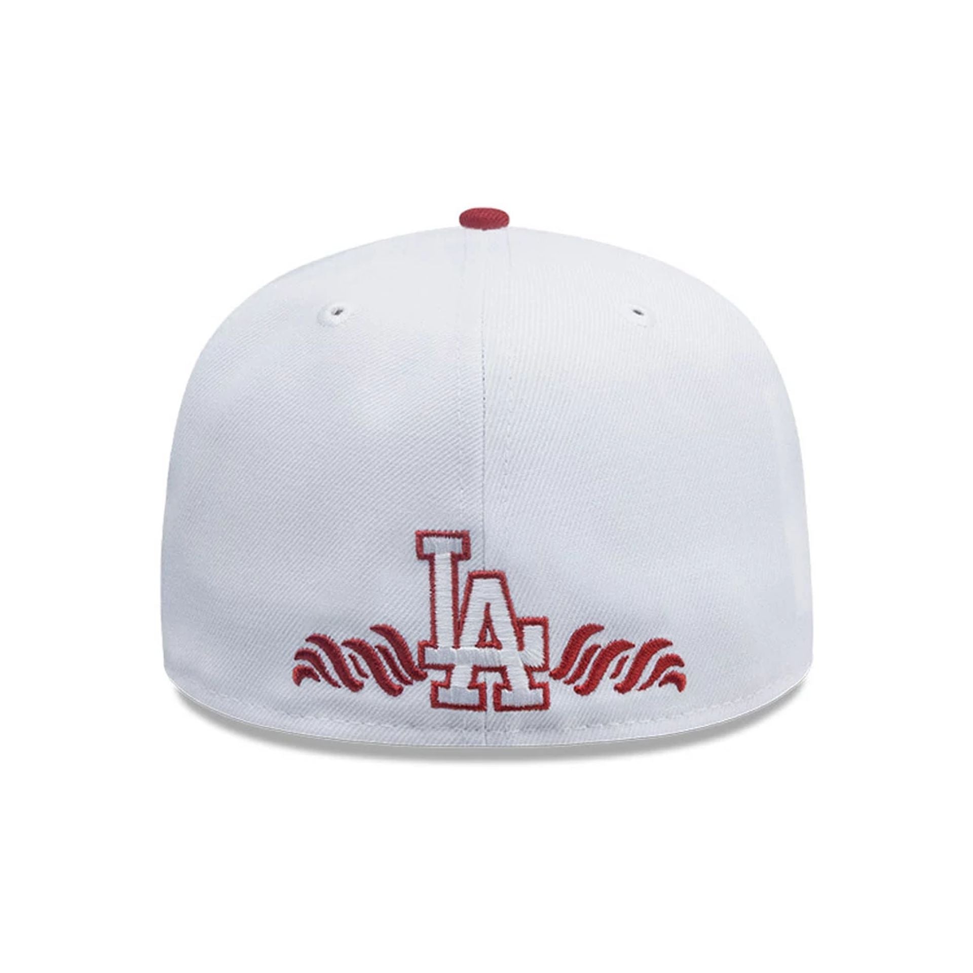This is a LA Dodgers MLB City Element Peru White 59FIFTY Fitted Cap 7