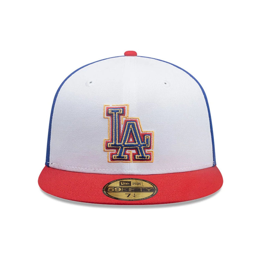 This is a LA Dodgers MLB City Element Panama Blue 59FIFTY Fitted Cap 2