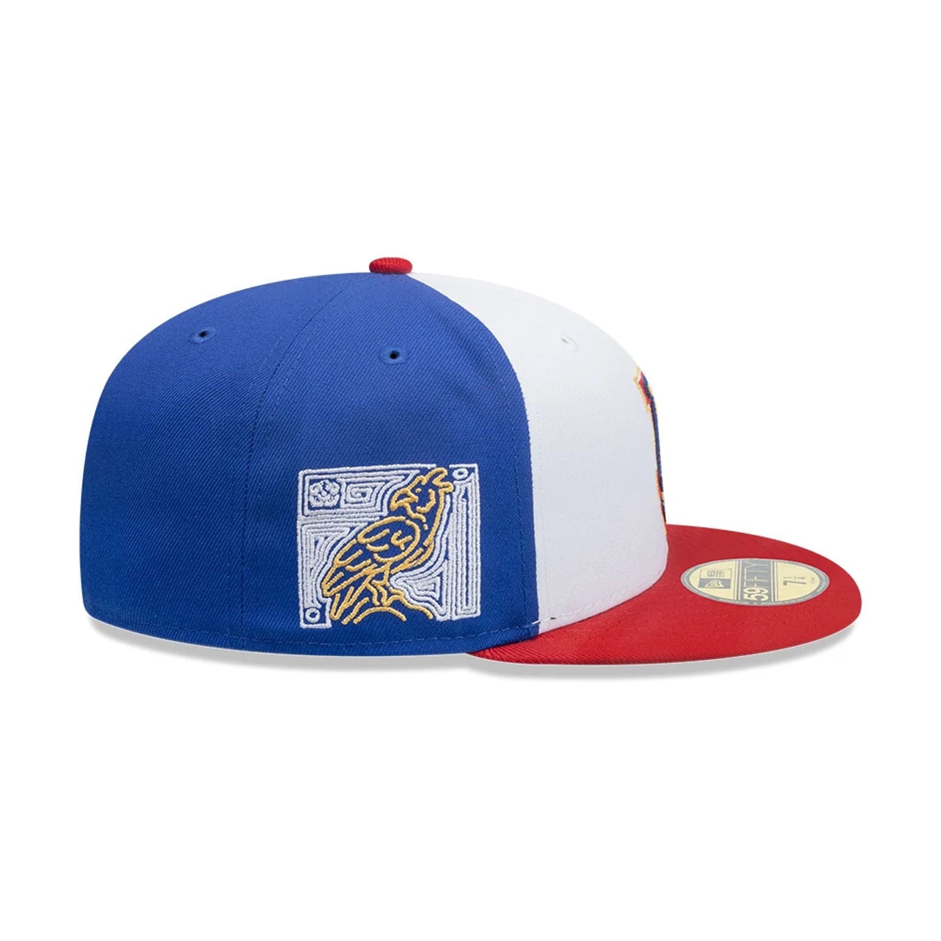 This is a LA Dodgers MLB City Element Panama Blue 59FIFTY Fitted Cap 4