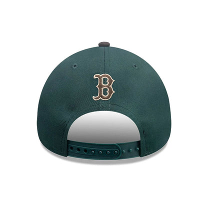 This is a Boston Red Sox MLB City Element Guatemala Dark Green 9FORTY Adjustable Cap 5