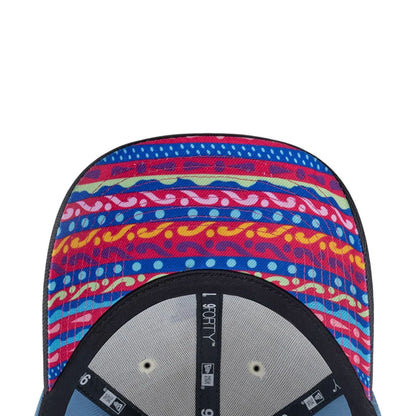 This is a LA Dodgers MLB City Element Guatemala Pastel Blue 9FORTY Adjustable Cap 2