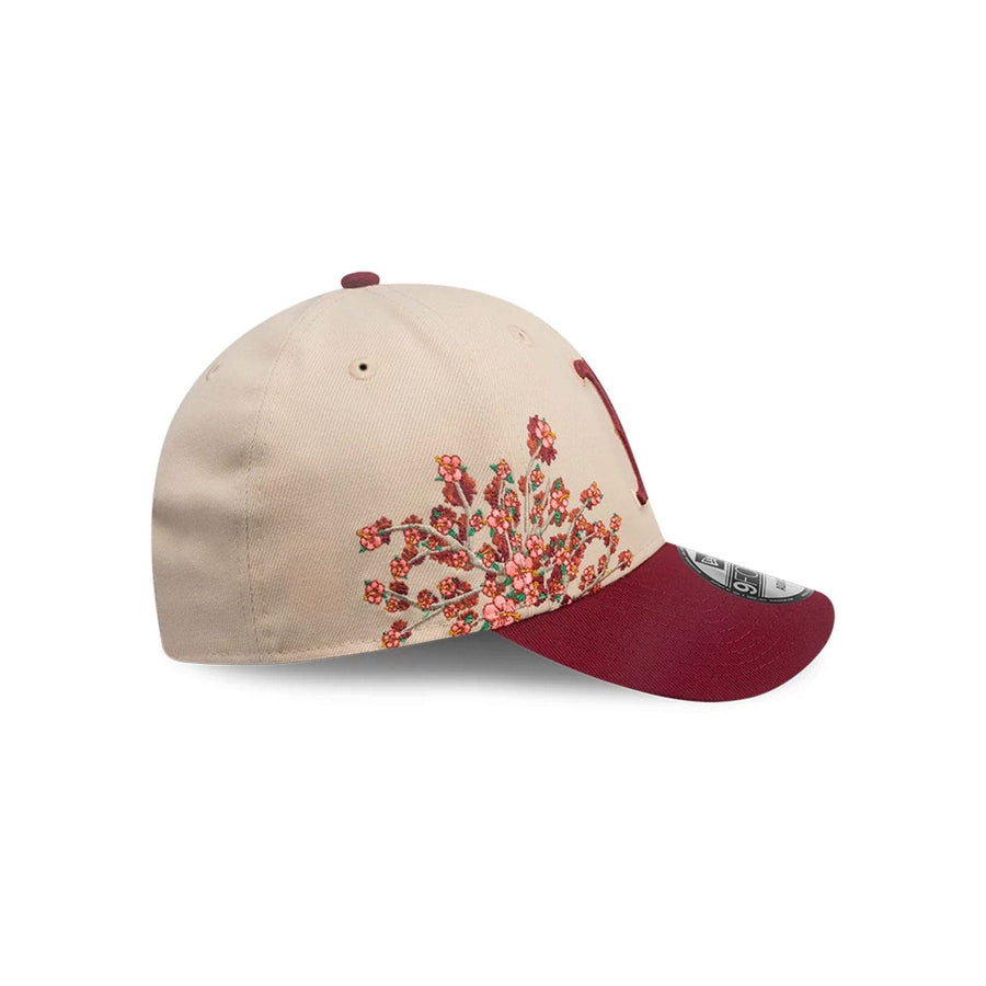 This is a Boston Red Sox MLB City Element Puerto Rico Pastel Orange 9FORTY Adjustable Cap 5