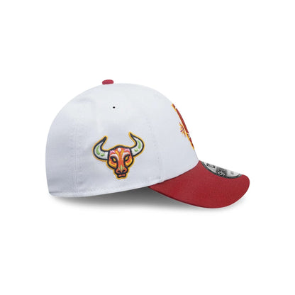 This is a LA Dodgers MLB City Element Peru White 9FORTY Adjustable Cap 5