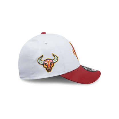 This is a LA Dodgers MLB City Element Peru White 9FORTY Adjustable Cap 5