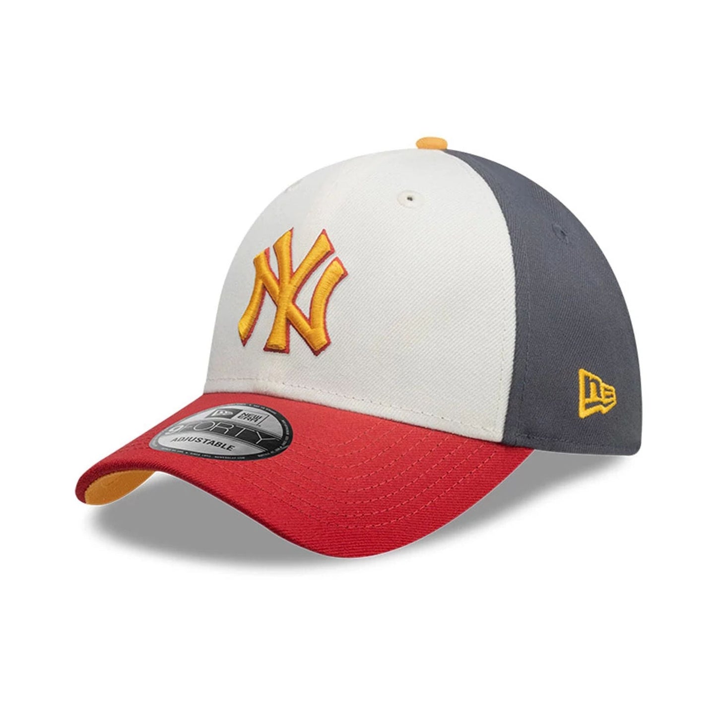 This is a New York Yankees MLB City Element Dominican Republic Navy 9FORTY Adjustable Cap 4