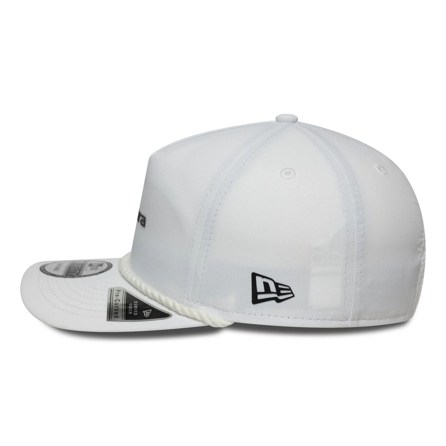 This is a New Era White 19TWENTY Adjustable Cap 5