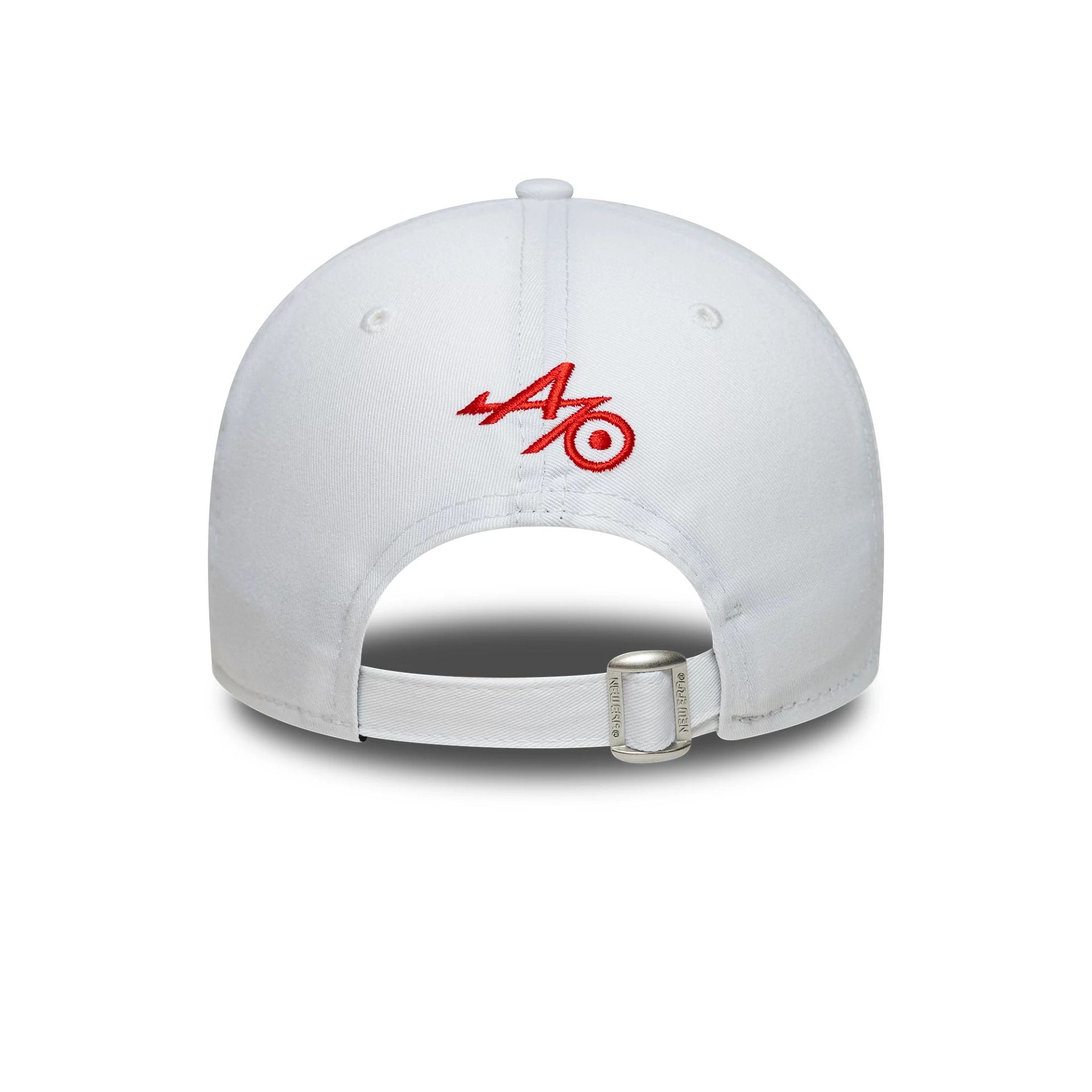 This is a Alpine Racing 71 White 9FORTY Adjustable Cap 4