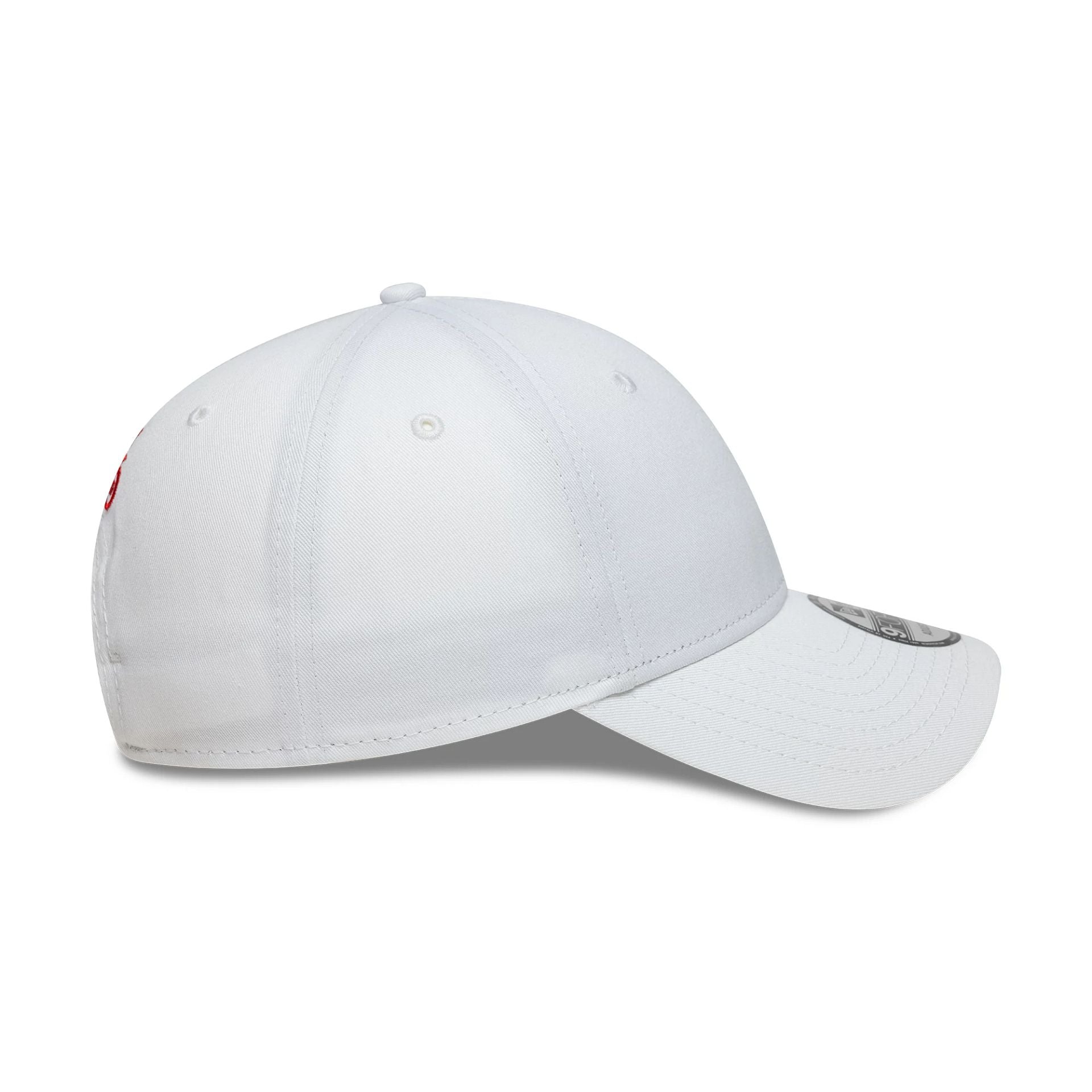This is a Alpine Racing 71 White 9FORTY Adjustable Cap 6