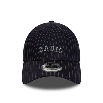 This is a New Era X Zadig & Voltaire Navy 9FORTY Adjustable Cap 3