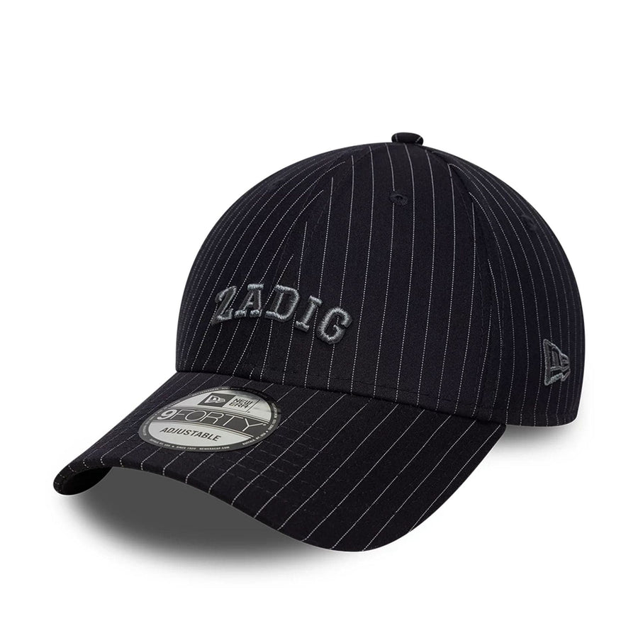 This is a New Era X Zadig & Voltaire Navy 9FORTY Adjustable Cap 1