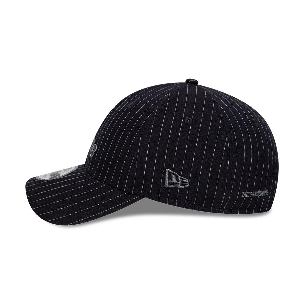 This is a New Era X Zadig & Voltaire Navy 9FORTY Adjustable Cap 6