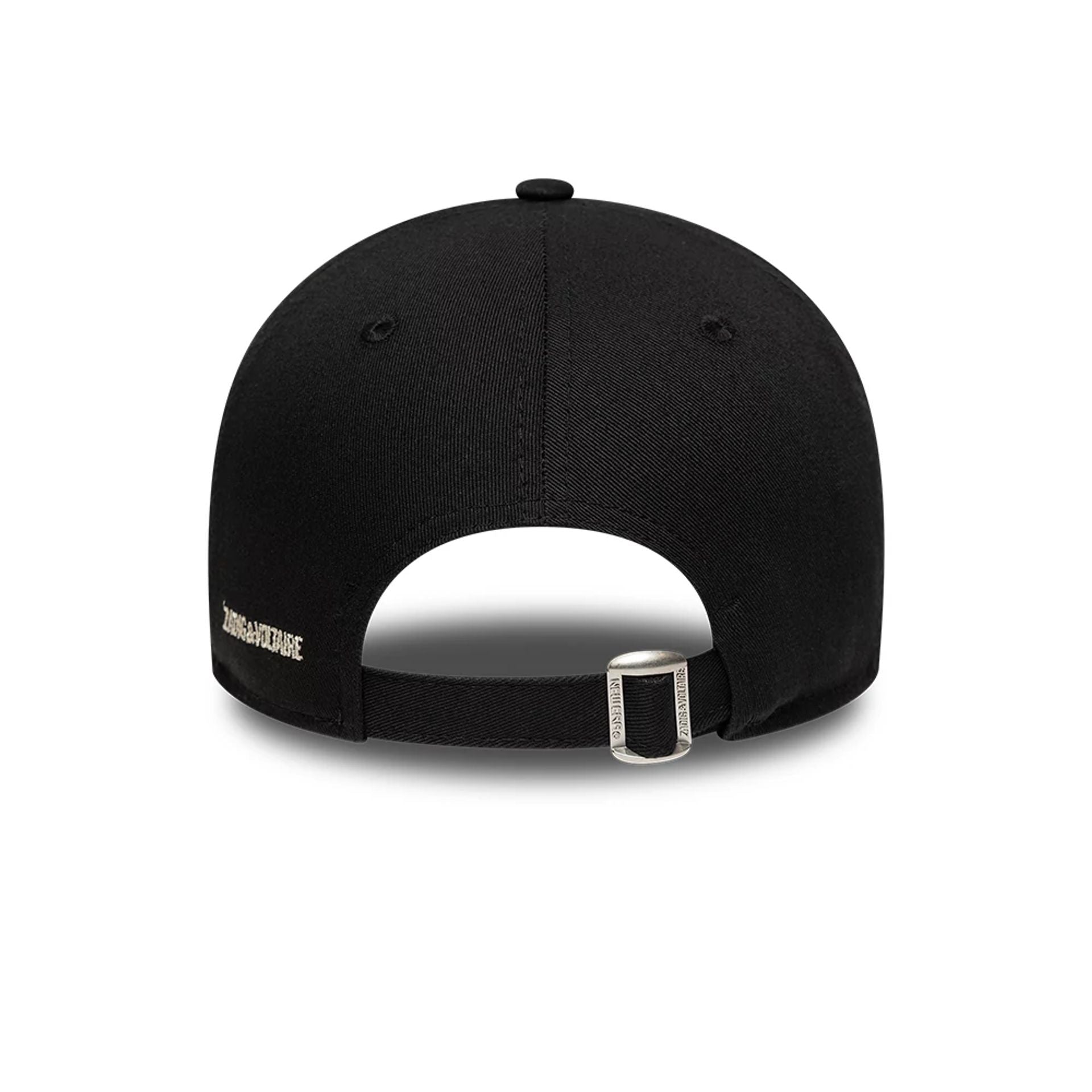 New Era X Zadig & Voltaire Black 9FORTY Cap | NEC UK