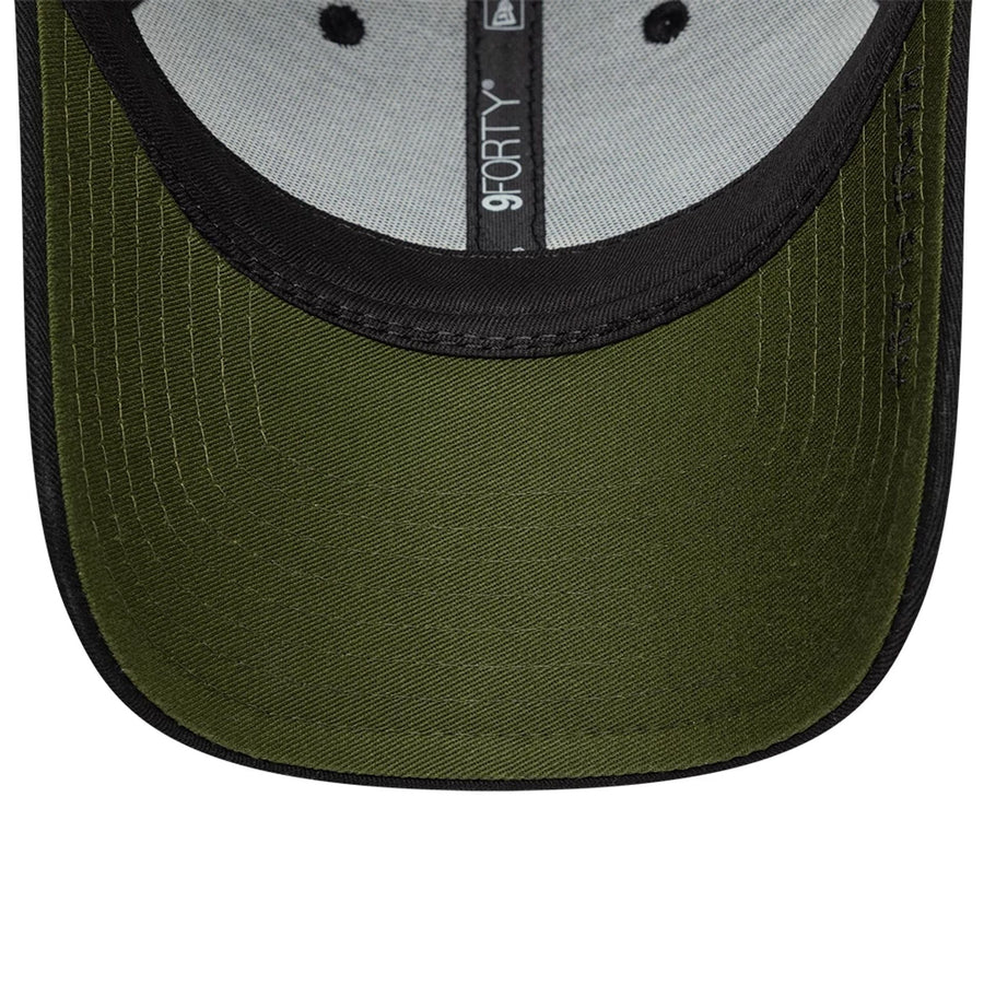 This is a New Era X Zadig & Voltaire Black 9FORTY Adjustable Cap 2