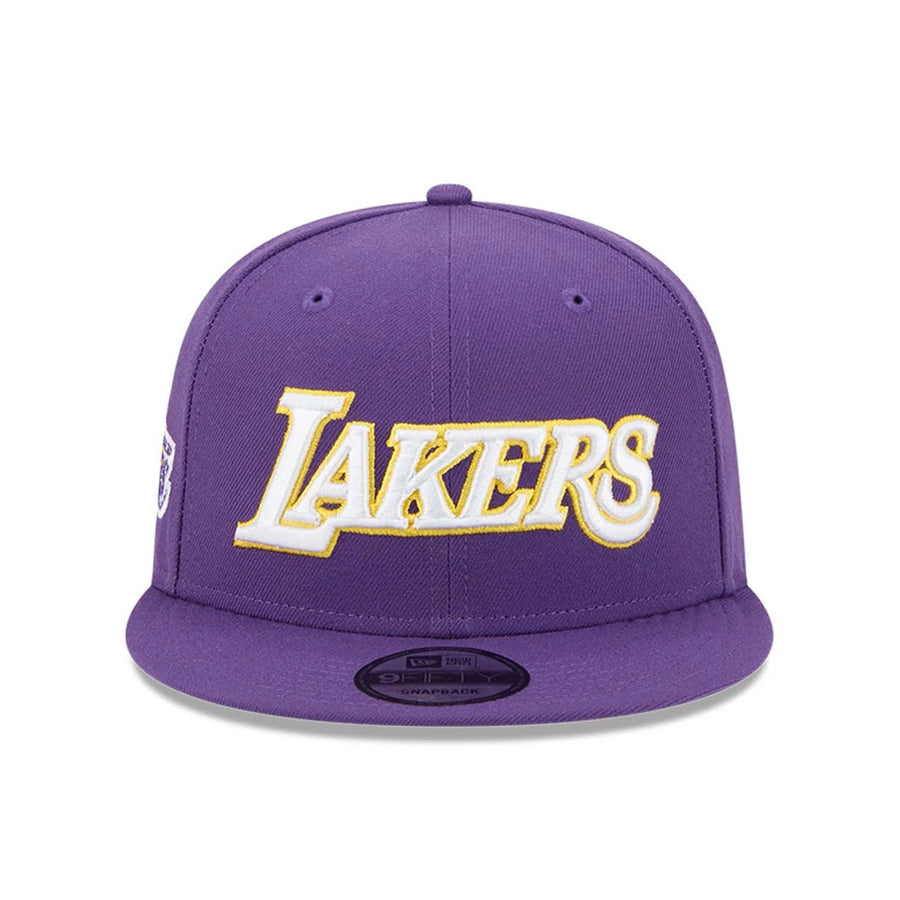 This is a LA Lakers NBA Statement Purple 9FIFTY Snapback Adjustable Cap 3