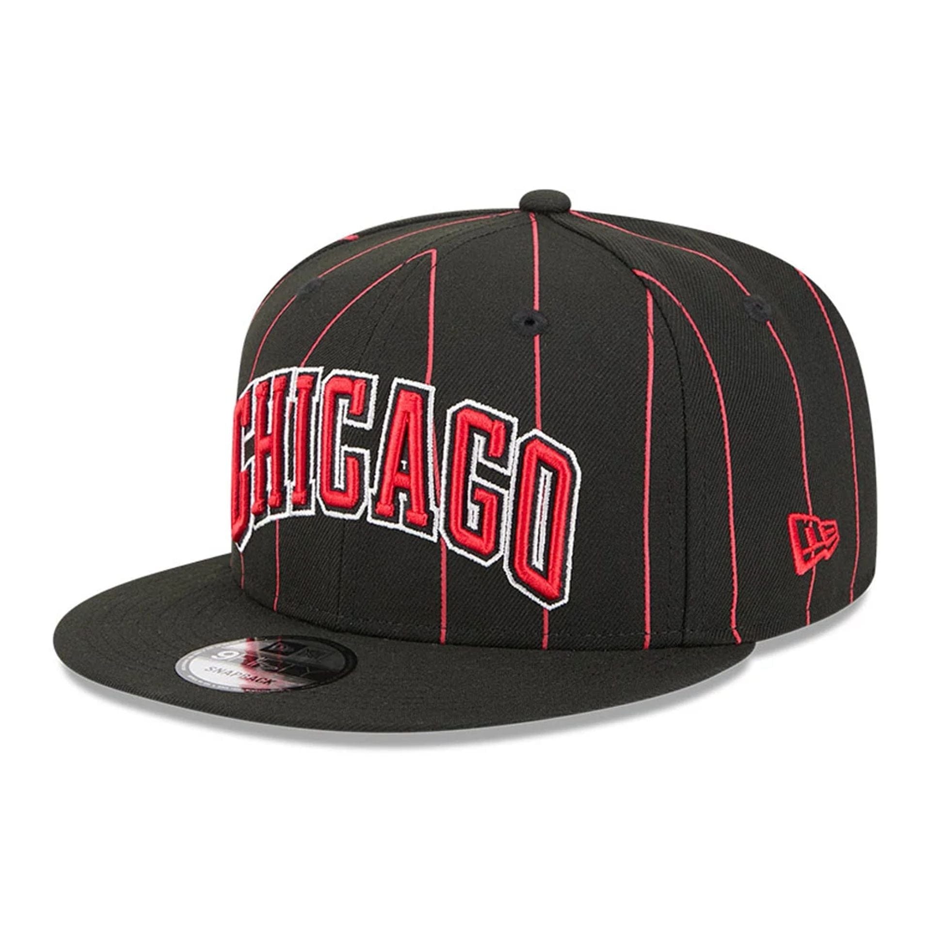 This is a Chicago Bulls NBA Statement Black 9FIFTY Snapback Adjustable Cap 4