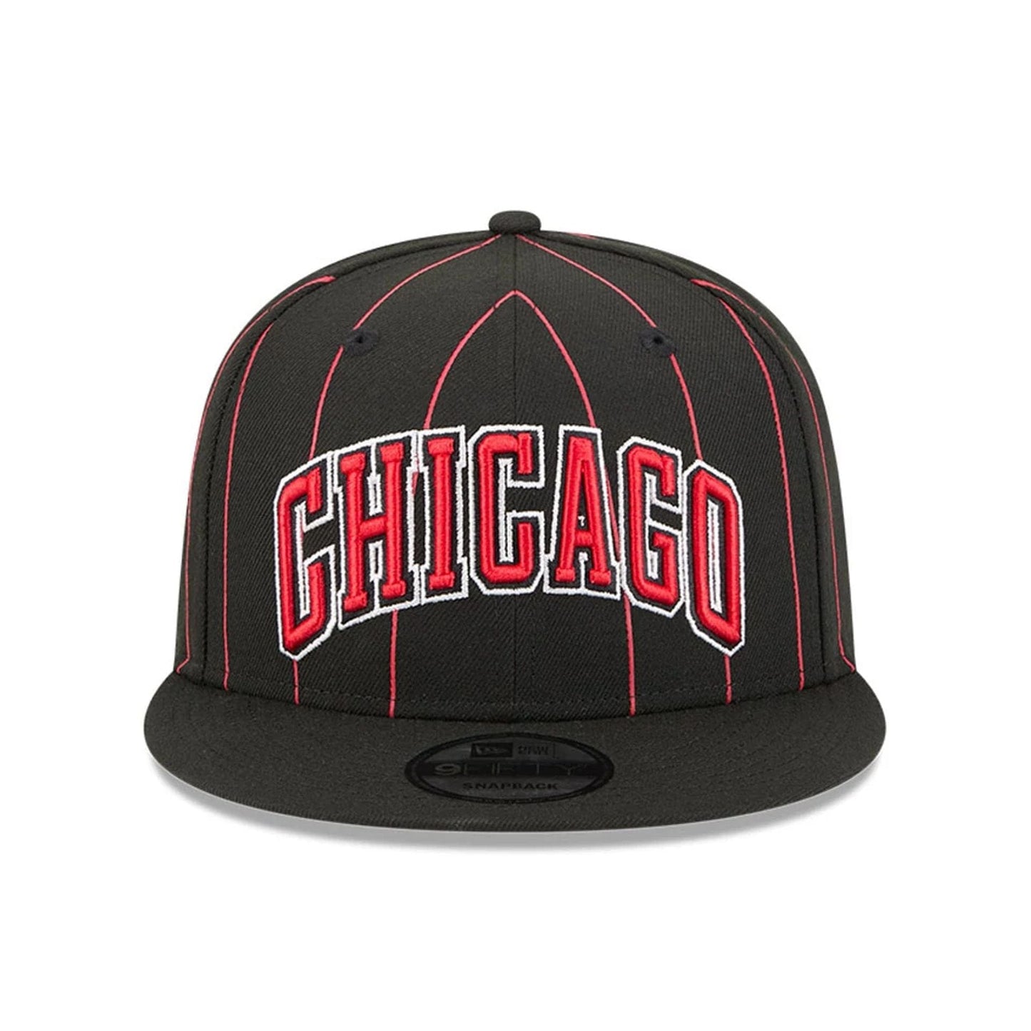 This is a Chicago Bulls NBA Statement Black 9FIFTY Snapback Adjustable Cap 3
