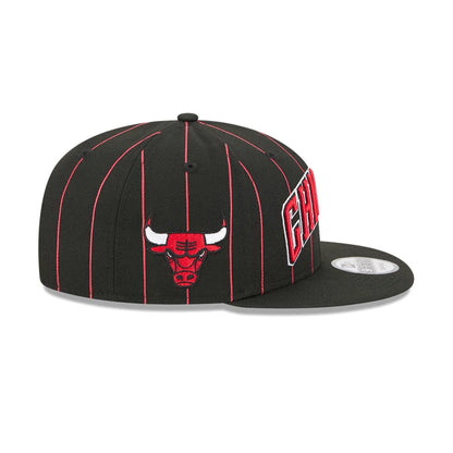 This is a Chicago Bulls NBA Statement Black 9FIFTY Snapback Adjustable Cap 5