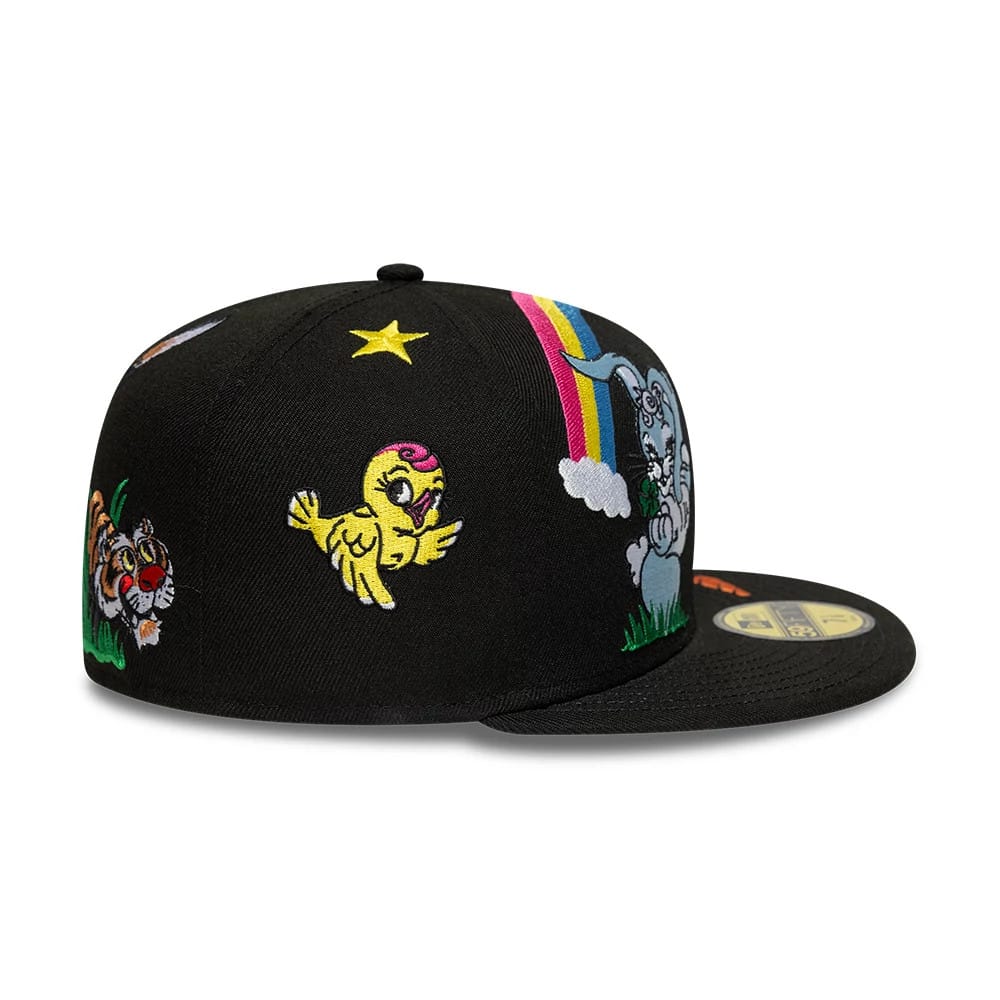 New Era x Kenzo Black 59FIFTY Fitted Cap | NEC UK