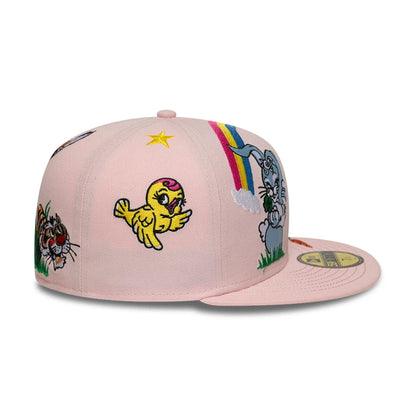 This is a New Era x Kenzo Pastel Pink 59FIFTY Fitted Cap 6