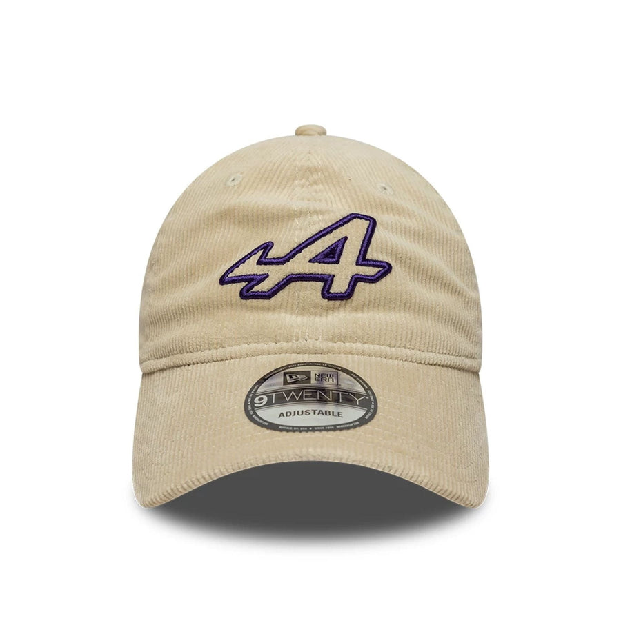 This is a Alpine Racing Cord Light Beige 9TWENTY Adjustable Cap 2