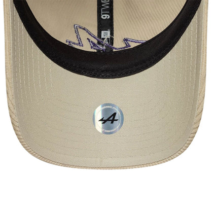 This is a Alpine Racing Cord Light Beige 9TWENTY Adjustable Cap 6