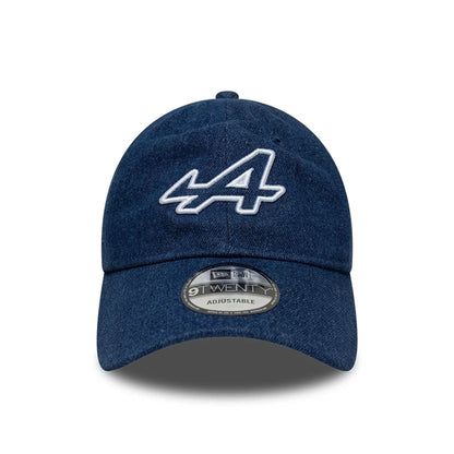 This is a Alpine Racing Denim Blue 9TWENTY Adjustable Cap 3