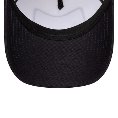 This is a New Era London Navy 9FORTY A-Frame Trucker Adjustable Cap 7