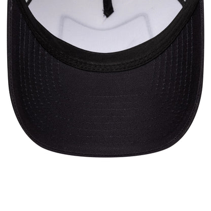 This is a New Era London Navy 9FORTY A-Frame Trucker Adjustable Cap 7