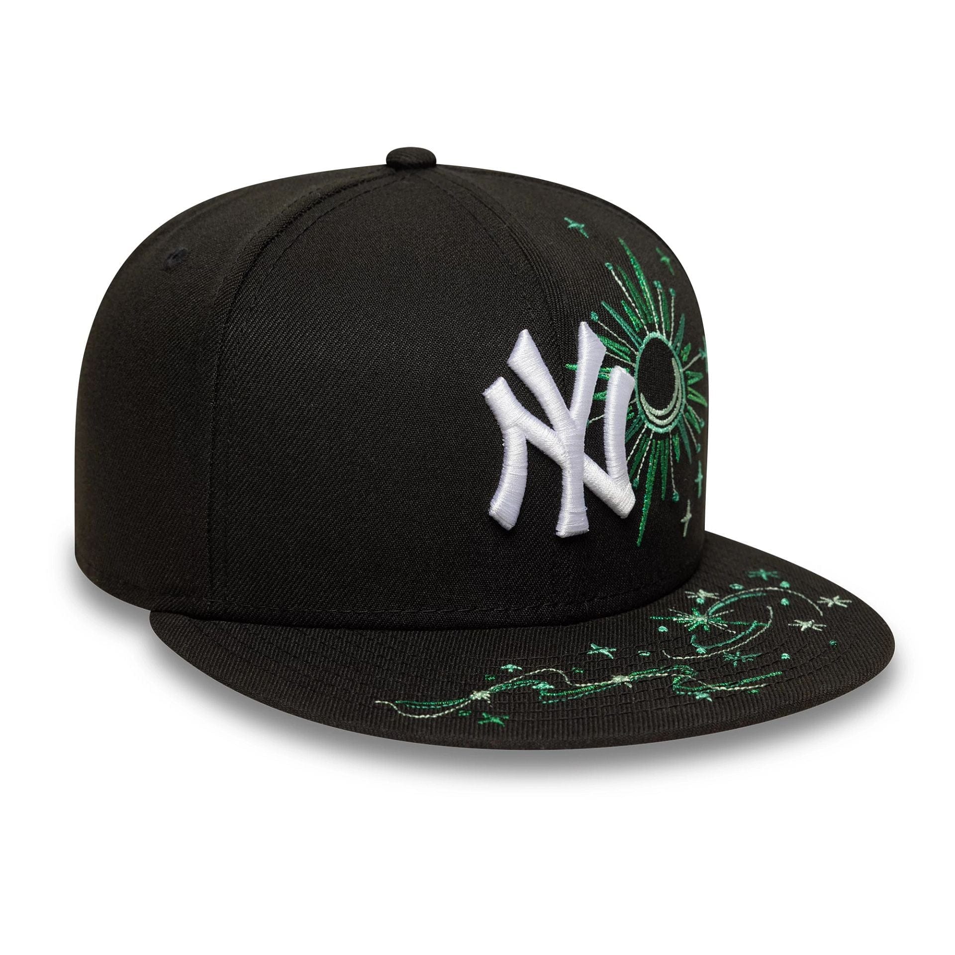 This is a New York Yankees MLB Zodiac Black 59FIFTY Fitted Cap 3