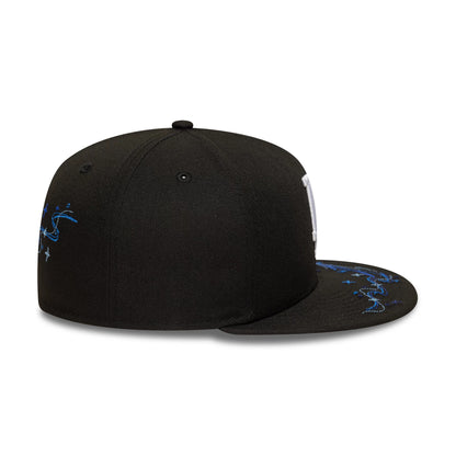This is a LA Dodgers MLB Zodiac Black 59FIFTY Fitted Cap 5